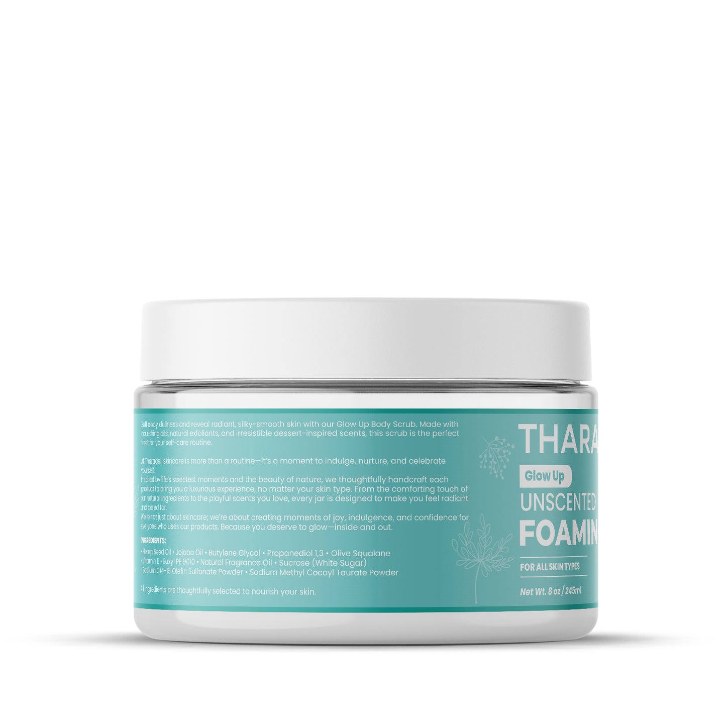 Tharadel Sensitive Skin Sugar Scrub – Unscented