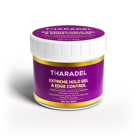 THARADEL Extreme Hold gel and Edge Control