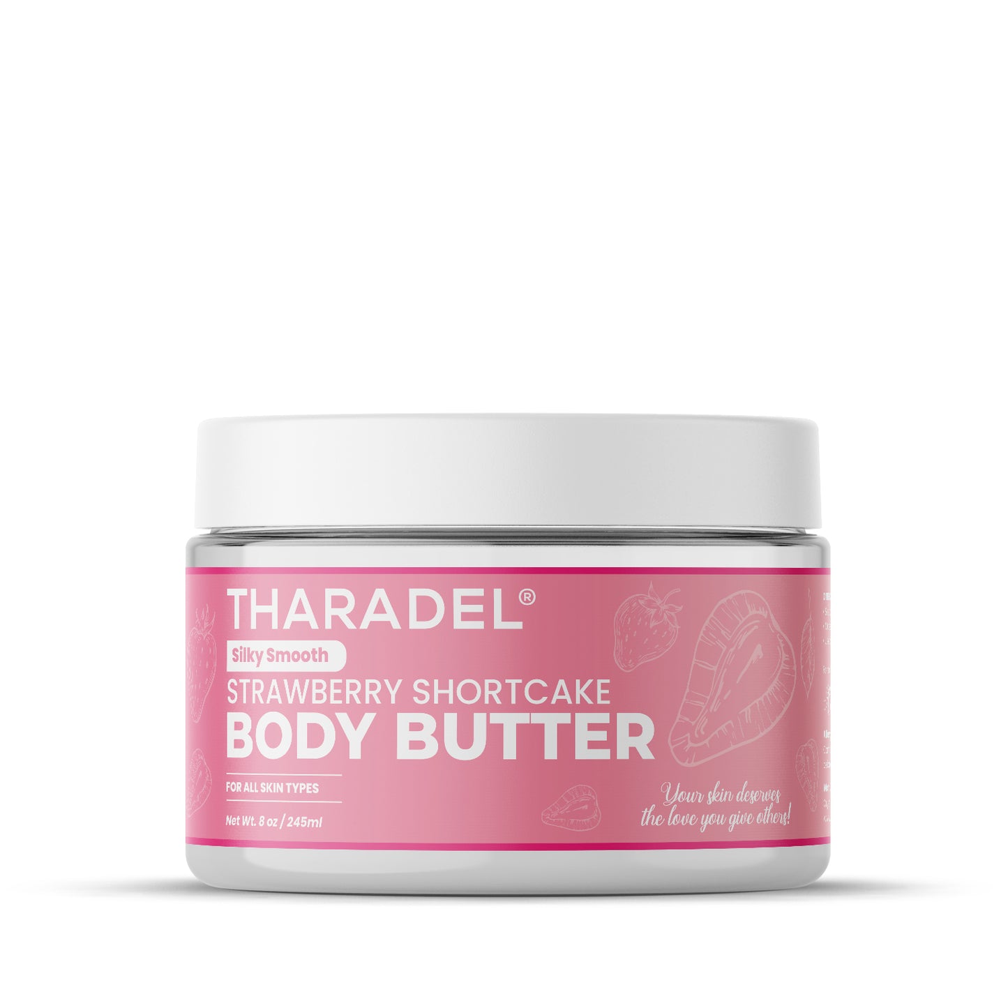 Tharadel Body Butter – Silky Smooth Strawberry Shortcake